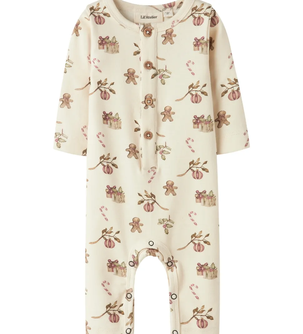 Lil Atelier Heldragt - NbnLayo - Turtledove/Christmas