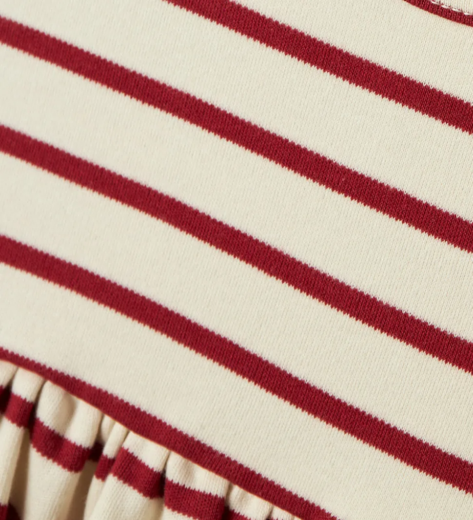 Lil' Atelier Kjole - NmfLima - Turtledove/Red Dahlia