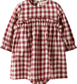 Lil Atelier Kjolebody l/æ - NmfRio - Red Dahlia