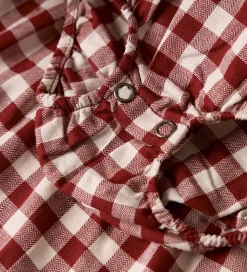 Lil Atelier Kjolebody l/æ - NmfRio - Red Dahlia