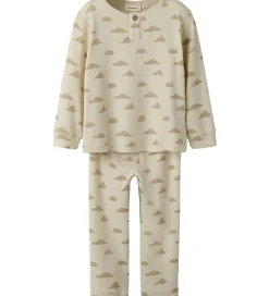 Lil Atelier Nattøj - Rib - NmmGago - Turtledove/Sky