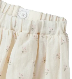 Lil' Atelier Nederdel - NmfNoanna - Turtledove/Flowers