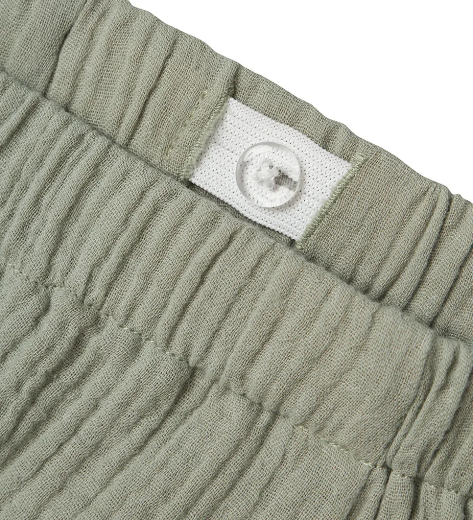 Lil' Atelier Shorts - Musselin - NmmJanu - Seagrass