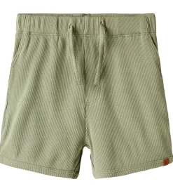 Lil' Atelier Shorts - Rib - NmmGago - Seagrass