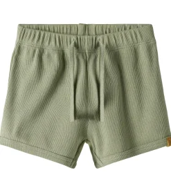 Lil' Atelier Shorts - Rib - NbmGago - Seagrass