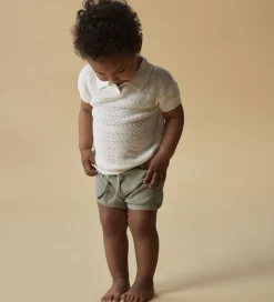 Lil' Atelier Shorts - Rib - NbmGago - Seagrass