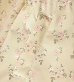 Lil' Atelier Sommerjakke - NmfGerda - Bleached Sand m. Blomster