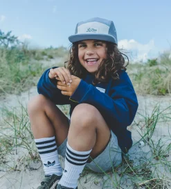 Lil' Boo Copenhagen Kasket - Block Cloud 5 - Blue/Grey/Off White