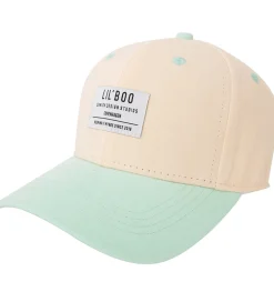 Lil' Boo Copenhagen Kasket - Organic Block Snapback - Peach/Mint