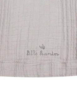Lille Kanin Badekåbe - Musselin - Brown Smoke