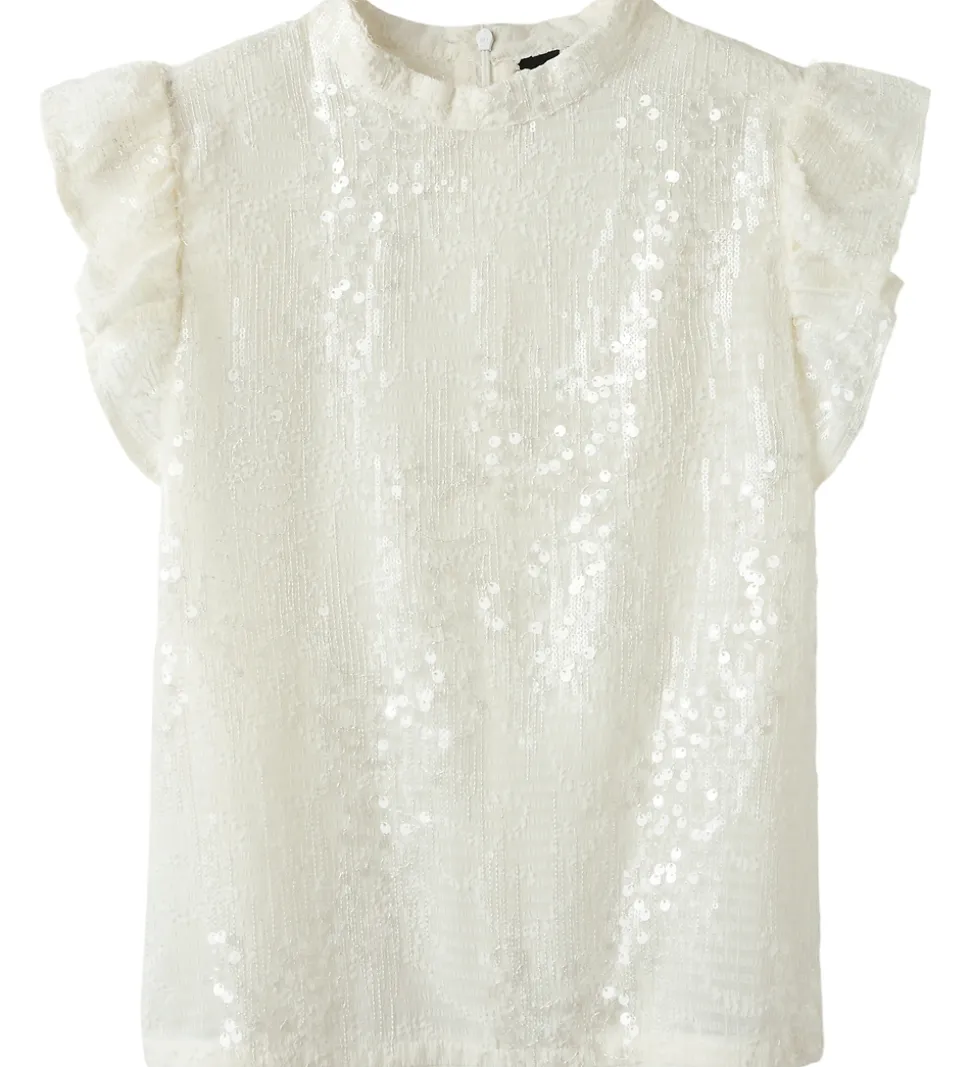 LMTD Bluse - NlfRisianna - White Alyssum