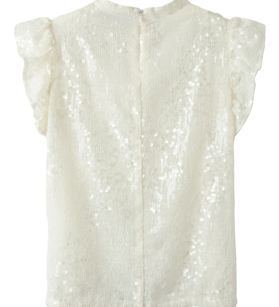 LMTD Bluse - NlfRisianna - White Alyssum