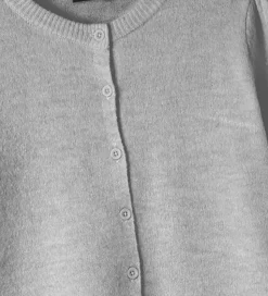 LMTD Cardigan - Strik - NlfLodet - Light Grey Melange