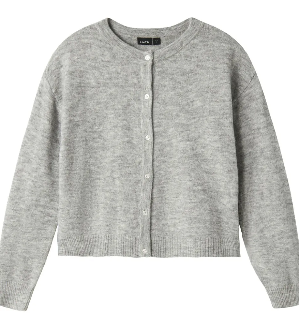 LMTD Cardigan - Strik - Noos - NlfLodet - Light Grey Melange/14-
