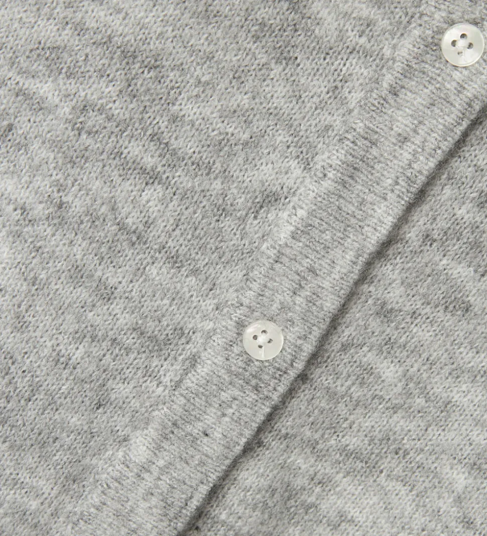 LMTD Cardigan - Strik - Noos - NlfLodet - Light Grey Melange/14-