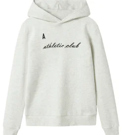 LMTD Hættetrøje - NlmNaclub - Lysegråmeleret m. Print