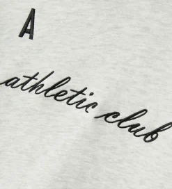 LMTD Hættetrøje - NlmNaclub - Lysegråmeleret m. Print