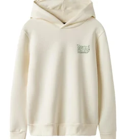 LMTD Hættetrøje - NlnHulp - Antique White/Jolly Green/Sort