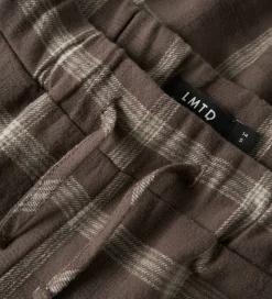 LMTD Natbukser - NlnHebes - Black Coffee