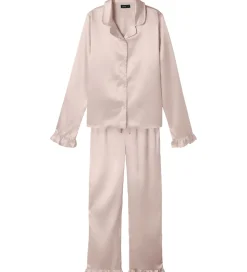 LMTD Pyjamas Set - Satin - NlfNightys - Crystal Pink