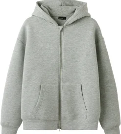 LMTD Scuba Cardigan - NlnHalfa - Light Grey Melange