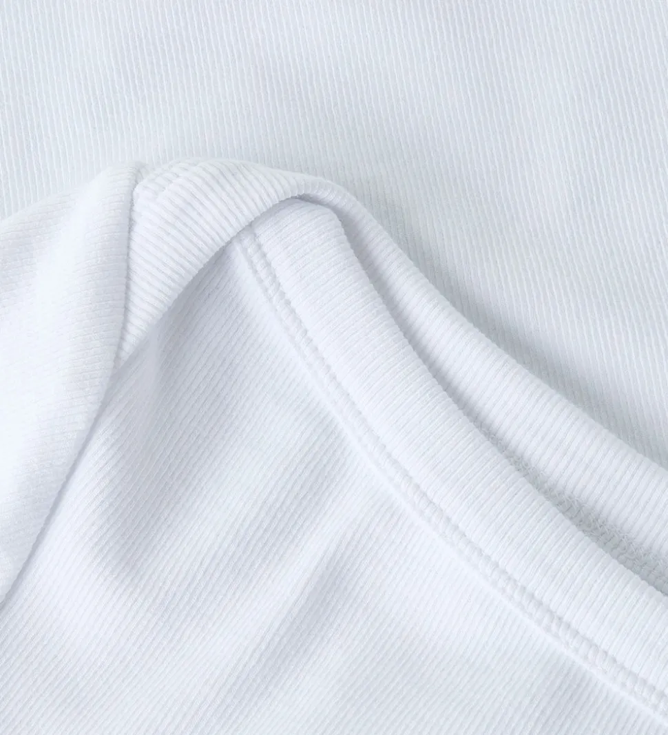 LMTD T-shirt - Rib - NlfEnvo - Bright White