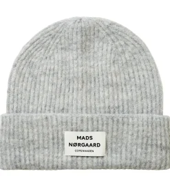 Mads Nørgaard Hue -Uld/Akryl - Tosca Anju - Lysegråmeleret