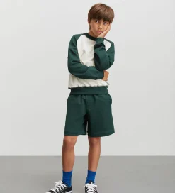 Mads Nørgaard Shorts - Light Terry Seano - Pine Grove