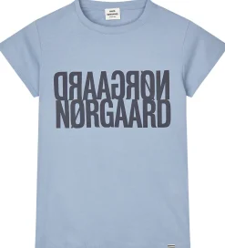 Mads Nørgaard T-shirt - Tuvina Logo - Faded Denim