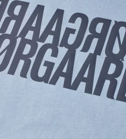 Mads Nørgaard T-shirt - Tuvina Logo - Faded Denim