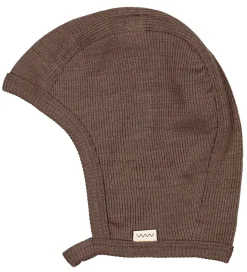 MarMar Babyhjelm - Uld - Hoody - Terre