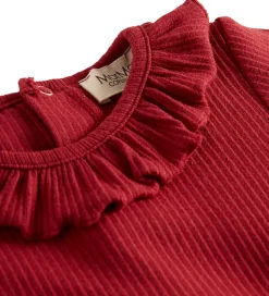 MarMar Body l/æ - Rib/Modal - Brandine - Hibiscus Red