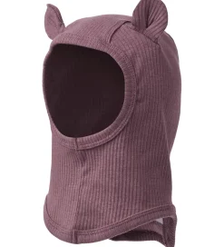 MarMar Elefanthue - Rib - Modal - 1-lags - Plum Shadow