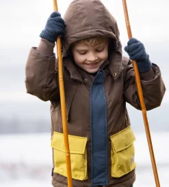 MarMar Handsker - Uld/Bomuld - Strik - Aske - Ink