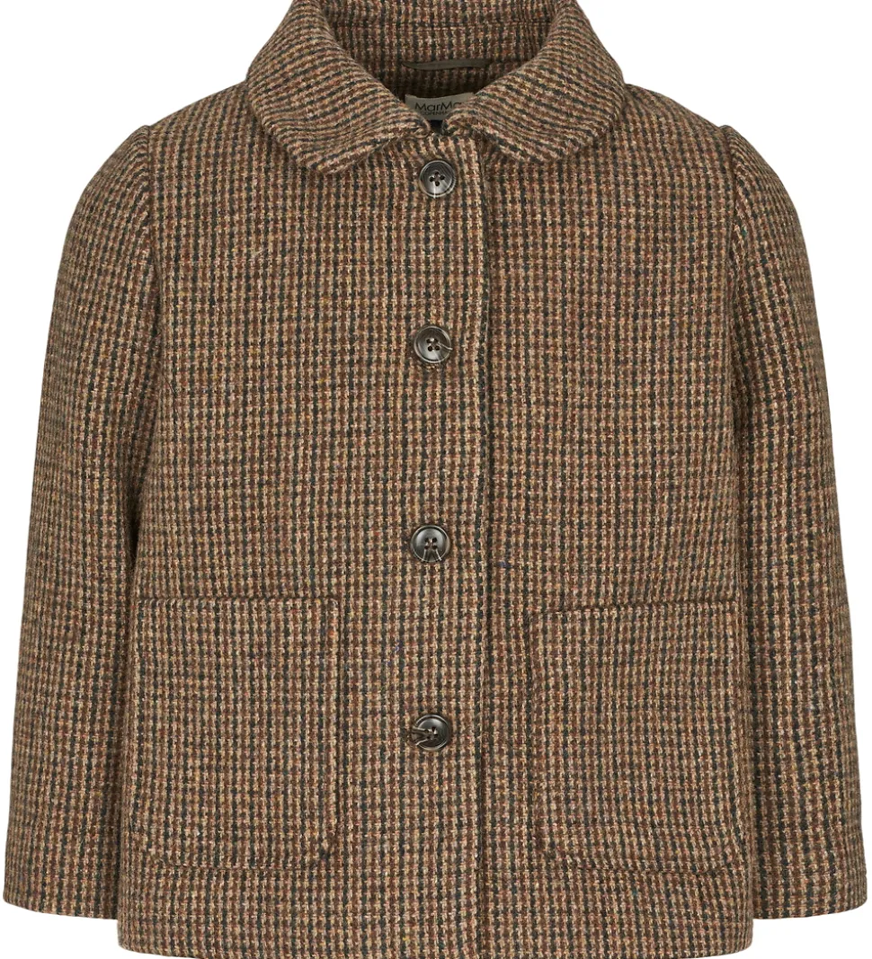 MarMar Jakke - Uld - Oval - Earthy Check