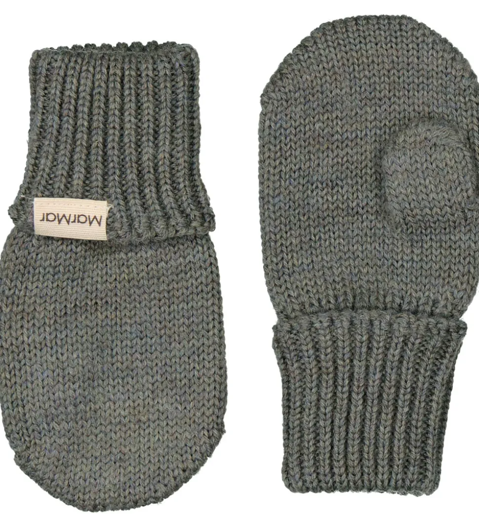 MarMar Luffer - Uld - Strik - Alvilda - Olive Leaf Melange