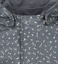 MarMar Regndragt m. Fleece - PU - Orion - Dried Petals