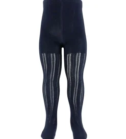 MarMar Strømpebukser - Pointelle - Dark Night