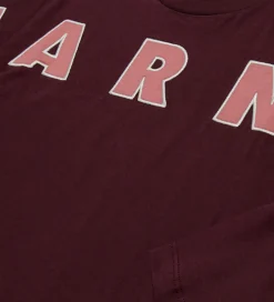 Marni Bluse - Berry Jam m. Logo