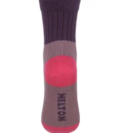 Melton Strømper - Hortensia m. Pink