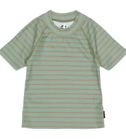 Mikk-Line Badebluse - UV50+ - Green Bay m. Striber