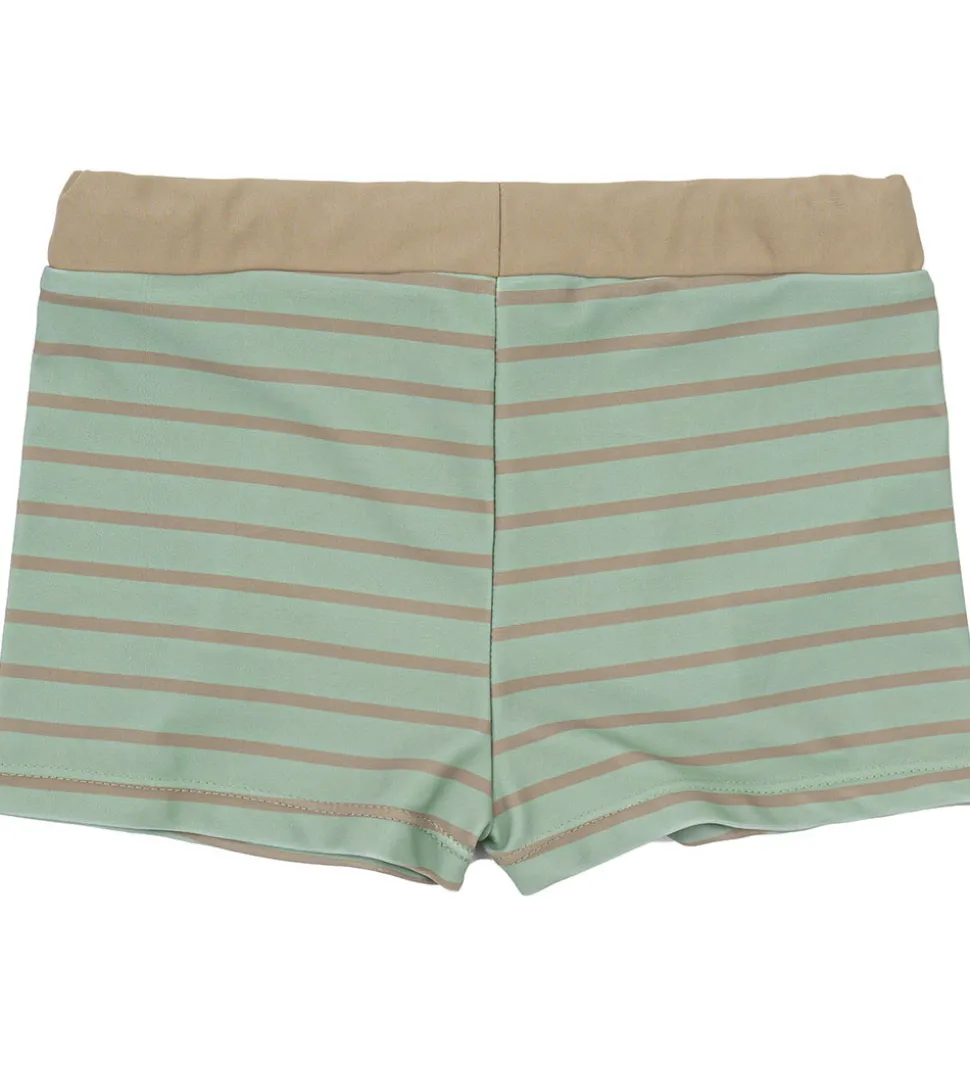 Mikk-Line Badebukser - UV50+ - Green Bay m. Striber