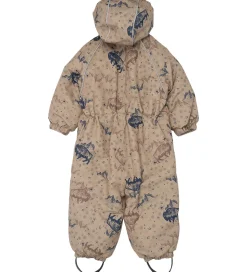 Mikk-Line Flyverdragt - Forest - Coriander m. Print