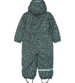 Mikk-Line Flyverdragt - Recycled - Balsam Green m. Print