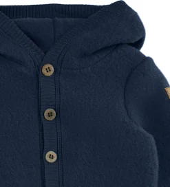 Mikk-Line Køredragt m. Hætte - Uld - Blue Nights