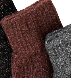 Mikk-Line Luffer - Uld/Polyamid - 3-pak - French Roast-Black-An