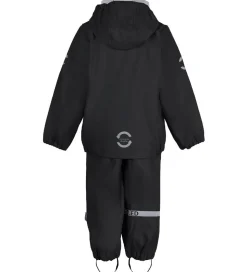 Mikk-Line Regntøj - Recycled - PU - Black