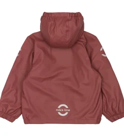Mikk-Line Regntøj m. Fleece/Seler - PU - Recycled - Apple Butter