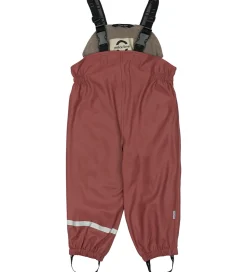 Mikk-Line Regntøj m. Fleece/Seler - PU - Recycled - Apple Butter