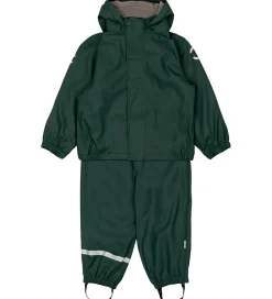Mikk-Line Regntøj m. Fleece/Seler - PU - Recycled - Darkest Spro
